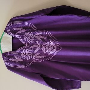 Nightgown purple